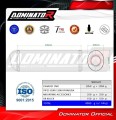 ауспух заглушител DOMINATOR OVR подходящо за мотоциклет Suzuki GSXR 1300 Hayabusa 1999 - 2007 3