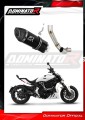 ауспух заглушител DOMINATOR HP5 черен подходящо за мотоциклет Ducati XDiavel S 2016 - 2021