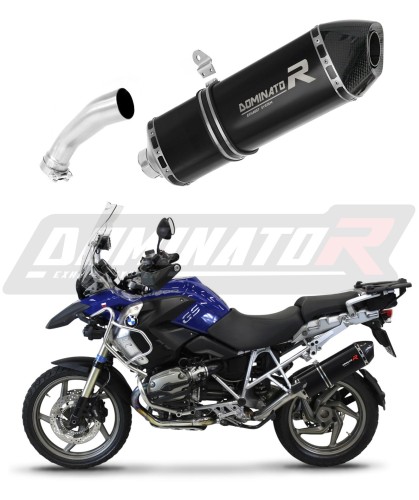 ауспух заглушител DOMINATOR хомологиран HP7 черен подходящо за мотоциклет BMW R1200GS Adventure 2004 - 2009