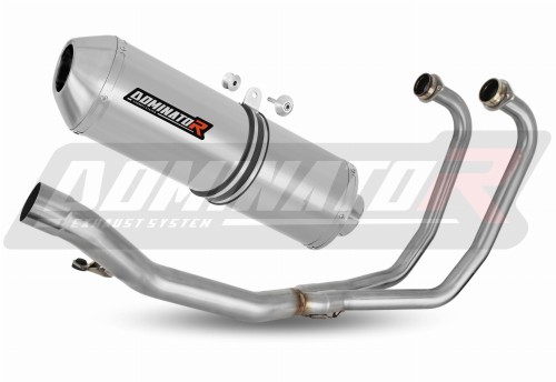 пълна изпускателна система със заглушител DOMINATOR Full System OVR подходящо за мотоциклет Suzuki GS 500E 1989 - 2009