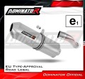 ауспух заглушител DOMINATOR хомологиран OVR подходящо за мотоциклет Honda CBR 600F PC41 2011 - 2015 2