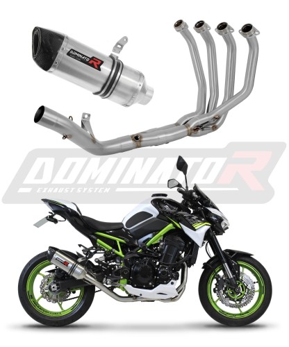 пълна изпускателна система със заглушител DOMINATOR Full System HP6 подходящо за мотоциклет Kawasaki Z 900 A2 2020 - 2024
