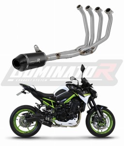 Kawasaki Z 900 A2 2017 - 2019 Ниска цялостна система Колектор ауспух Заглушител HP3 BLACK + dB killer