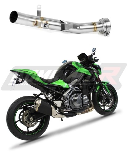 decat среден ауспух DOMINATOR Mid Pipe подходящо за мотоциклет Kawasaki Z 900 A2 2017 - 2019