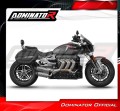 ауспух заглушител DOMINATOR титанов HP8 подходящо за мотоциклет TRIUMPH ROCKET 3 GT 2019 - 2024 5