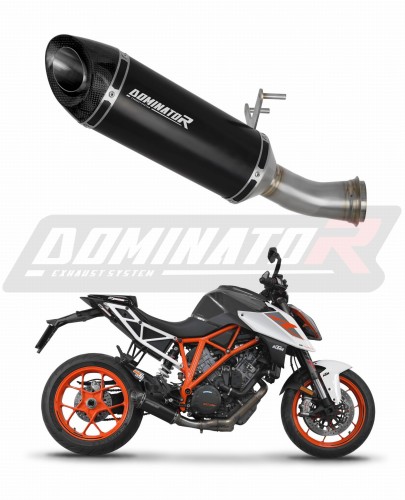 ауспух заглушител DOMINATOR HP8 черен Low Level подходящо за мотоциклет KTM 1290 SUPER Duke / R 2017 - 2019