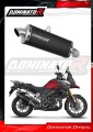 ауспух заглушител DOMINATOR P7 черен подходящо за мотоциклет Suzuki DL 1000 V-Strom 2014 - 2016 2