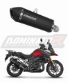ауспух заглушител DOMINATOR HP7 черен подходящо за мотоциклет Suzuki DL 1000 V-Strom 2017 - 2020
