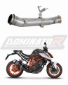 decat среден ауспух DOMINATOR Mid Pipe подходящо за мотоциклет 1290 SUPER DUKE R 2017 - 2019 2