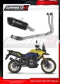 пълна изпускателна система със заглушител DOMINATOR Full System HP6 черен подходящо за мотоциклет Suzuki V-Strom 800 SE / DE 2023 - 2024