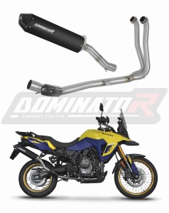 Suzuki V-Strom 800 SE / DE 2023 - 2024 Цялостна система Колектор ауспух Гърне MX2 BLACK + dB killer