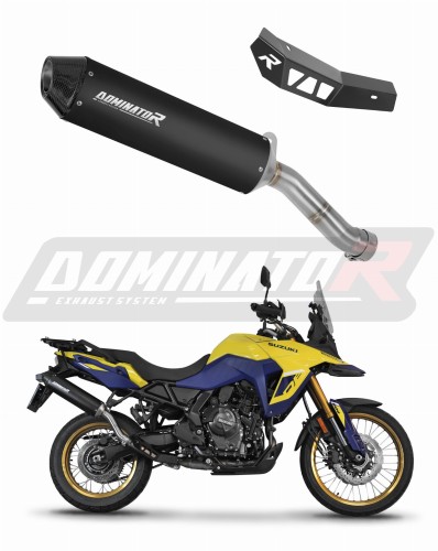 ауспух заглушител DOMINATOR MX2 черен подходящо за мотоциклет Suzuki V-Strom 800 SE / DE 2023 - 2024 5