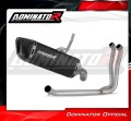пълна изпускателна система със заглушител DOMINATOR Full System HP6 черен подходящо за мотоциклет Suzuki GSX-8S / 8R 2022 - 2024