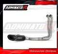 пълна изпускателна система със заглушител DOMINATOR Full System HP8 черен подходящо за мотоциклет Suzuki GSX-8S / 8R 2022 - 2024