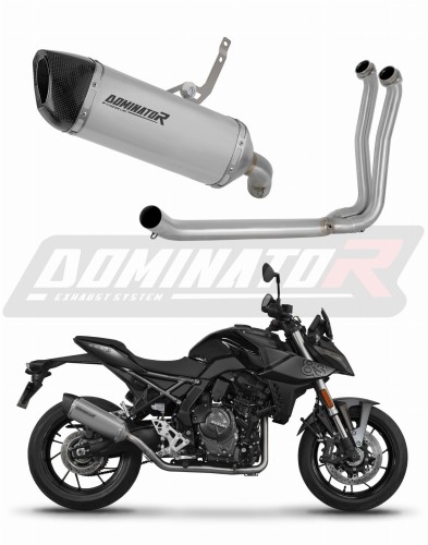 пълна изпускателна система със заглушител DOMINATOR Full System титанов HP6 подходящо за мотоциклет Suzuki GSX-8S / 8R 2022 - 2024 3