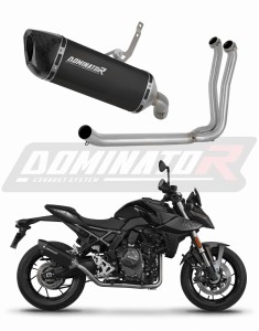 Suzuki GSX-8S / 8R 2022 - 2024 Цяла изпускателна система Колектор ауспух Глушител HP6 BLACK + dB killer