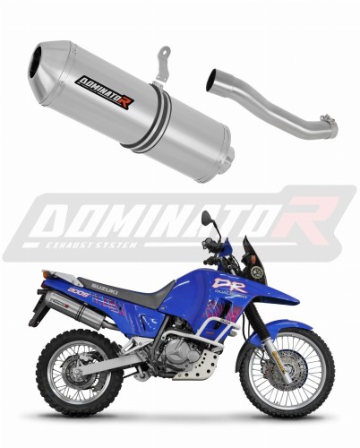ауспух заглушител DOMINATOR OVR подходящо за мотоциклет Suzuki DR 800 S / BIG RIGHT SIDE  5