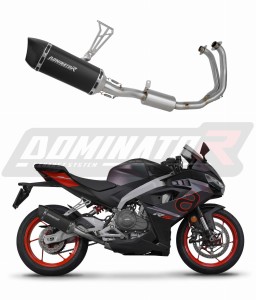 Aprilia RS 457 2024 - 2026 Пълна система Колектор Ауспух HP6 BLACK + dB killer
