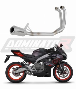 Aprilia RS 457 2024 - 2026 Цяла система Колектор изпускател Заглушител GPS + dB killer
