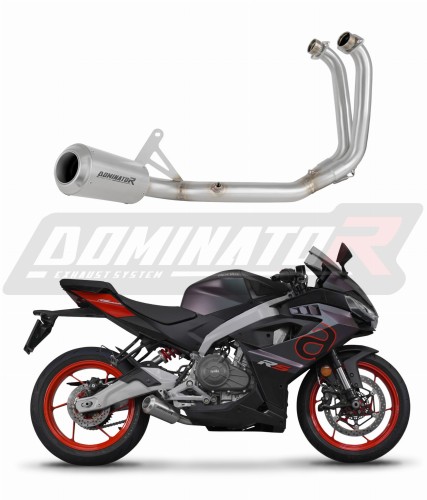 пълна изпускателна система със заглушител DOMINATOR Full System GPS подходящо за мотоциклет Aprilia RS 457 2024 - 2026