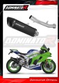 ауспух заглушител DOMINATOR HP6 черен подходящо за мотоциклет Kawasaki ZX10R / RR 2021 - 2025