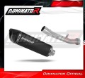 ауспух заглушител DOMINATOR HP6 черен подходящо за мотоциклет Kawasaki ZX10R / RR 2021 - 2025 2