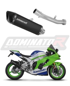 Kawasaki ZX10R / RR 2021 - 2025 ауспух Гърне HP6 BLACK + dB killer