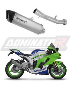 Kawasaki ZX10R / RR 2021 - 2025 ауспух Титаниево гърне HP6 + dB killer