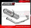 пълна изпускателна система със заглушител DOMINATOR Full System OVR подходящо за мотоциклет YAMAHA T-MAX 500 2008 - 2011 2