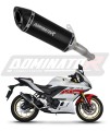 ауспух заглушител DOMINATOR HP8 черен подходящо за мотоциклет Yamaha YZF-R3 2019 - 2024 2