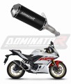 ауспух заглушител DOMINATOR OV G2 черен подходящо за мотоциклет Yamaha YZF-R3 2019 - 2024 2