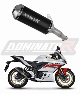 Yamaha YZF-R3 2019 - 2024 ауспух Гърне OV G2 BLACK + dB killer medium
