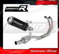 пълна изпускателна система със заглушител DOMINATOR Full System OV G2 черен подходящо за мотоциклет Yamaha YZF-R3 2019 - 2024 4