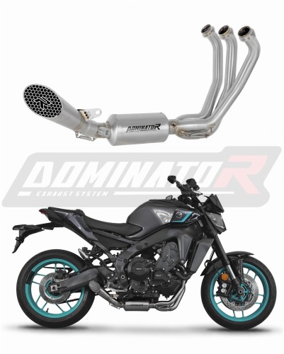 пълна изпускателна система със заглушител DOMINATOR Full System GP3 подходящо за мотоциклет Yamaha MT-09 2024