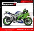 пълна изпускателна система със заглушител DOMINATOR Full System HP6 черен подходящо за мотоциклет Kawasaki ZX10R / RR 2021 - 2025 4