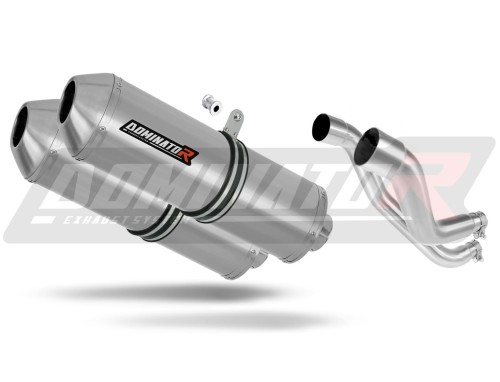 ауспух заглушител DOMINATOR OVR подходящо за мотоциклет Aprilia Pegaso 650 Strada 2007 - 2010