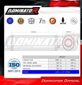 ауспух заглушител DOMINATOR OVR подходящо за мотоциклет Aprilia Tuono 1000 R 2006 - 2010 3