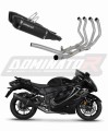 пълна изпускателна система със заглушител DOMINATOR Full System HP6 черен подходящо за мотоциклет Suzuki GSX 1300 R Hayabusa 2021 - 2024