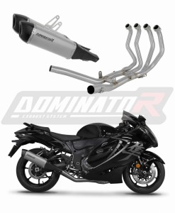 Suzuki GSX 1300 R Hayabusa 2021 - 2024 Пълна система Колектор изпускател Титаниев ауспух HP6