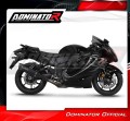 ауспух заглушител DOMINATOR HP6 черен подходящо за мотоциклет Suzuki GSX 1300 R Hayabusa 2021 - 2026 4