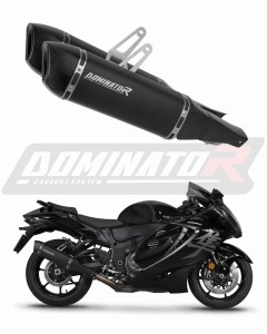 Suzuki GSX 1300 R Hayabusa 2021 - 2026 ауспух Заглушител HP6 BLACK + dB killer