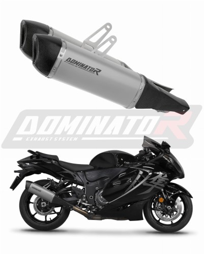 ауспух заглушител DOMINATOR титанов HP6 подходящо за мотоциклет Suzuki GSX 1300 R Hayabusa 2021 - 2026