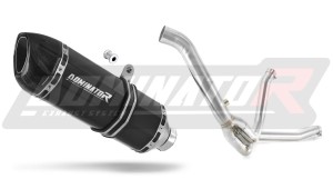 Suzuki DL 650 V Strom 2007 - 2011 ауспух заглушител HP1 BLACK + dB killer