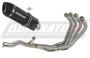 Yamaha XJ 6N / S / F 2009 - 2016 Пълна система Колектор ауспух заглушител HP1 BLACK + dB killer