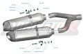 ауспух заглушител DOMINATOR HP1 черен подходящо за мотоциклет Aprilia SL 750 Shiver 2007 - 2016 3
