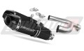 ауспух заглушител DOMINATOR HP1 черен подходящо за мотоциклет Aprilia SMV DORSODURO 750 2008 - 2016 5