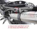 ауспух заглушител DOMINATOR HP1 черен подходящо за мотоциклет Aprilia SHIVER 900 2017 - 2019 5