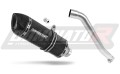ауспух заглушител DOMINATOR HP1 черен подходящо за мотоциклет Honda XL 600 V TRANSALP 1987 - 2000