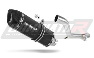 Honda NT 650 V DEAUVILLE RC47 1998 - 2005 ауспух заглушител HP1 BLACK + dB killer