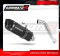 ауспух заглушител DOMINATOR HP1 черен подходящо за мотоциклет Honda XL 650 V TRANSALP 2001 - 2007 2